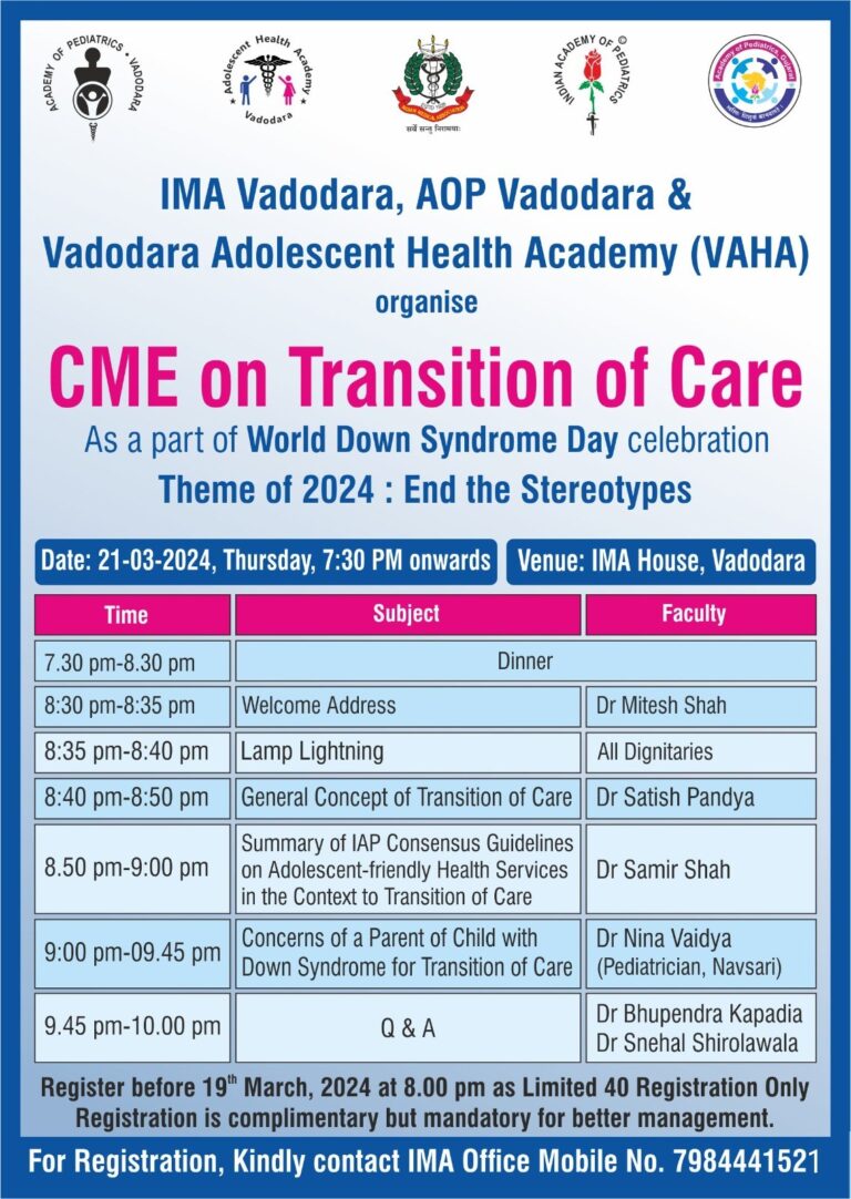 CME ON TRANSITION OF CARE [21-3-2024]