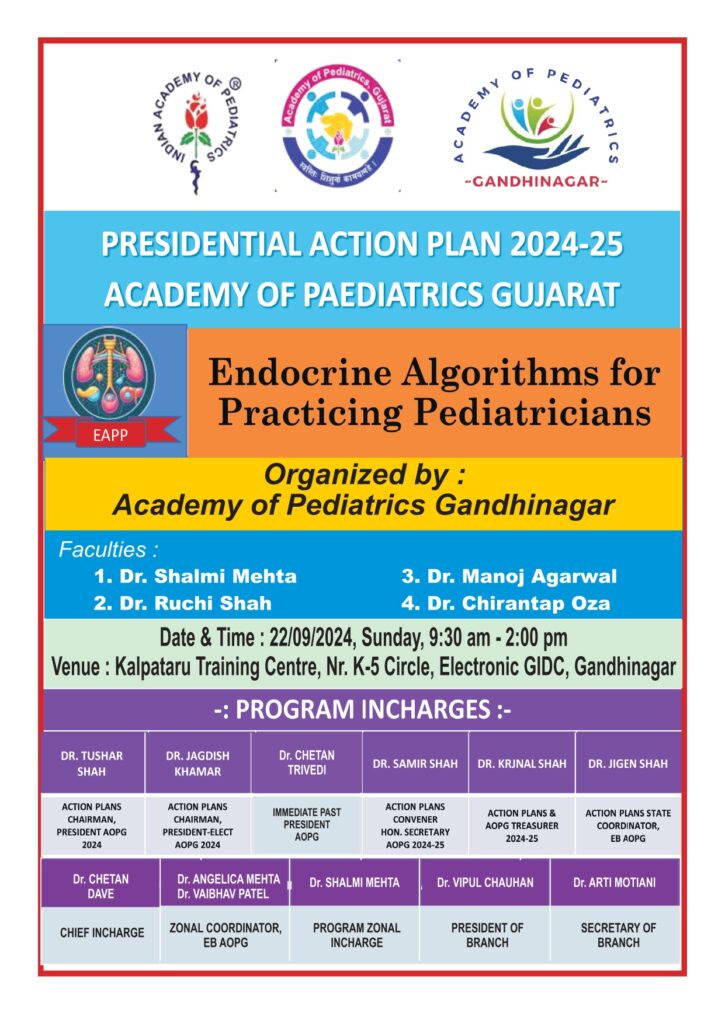 Endocrine Algorithms For Practicing Pediatricians [22-9-2024]